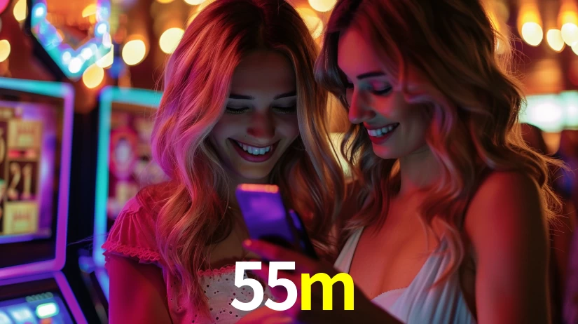 Sinta a adrenalina dos jogos de cassino com 55m